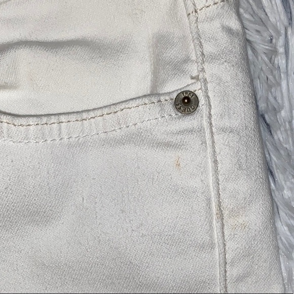 Guess Jeans White Flare Stretch Jeans 27x31 - Picture 11 of 11